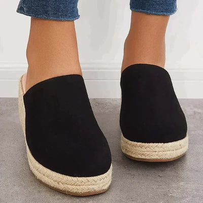 Marga™ | Elegante sandalen med gevlochten sleehak