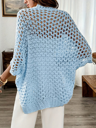 FLORIANA – ÅBEN STRIKKET BLUSE
