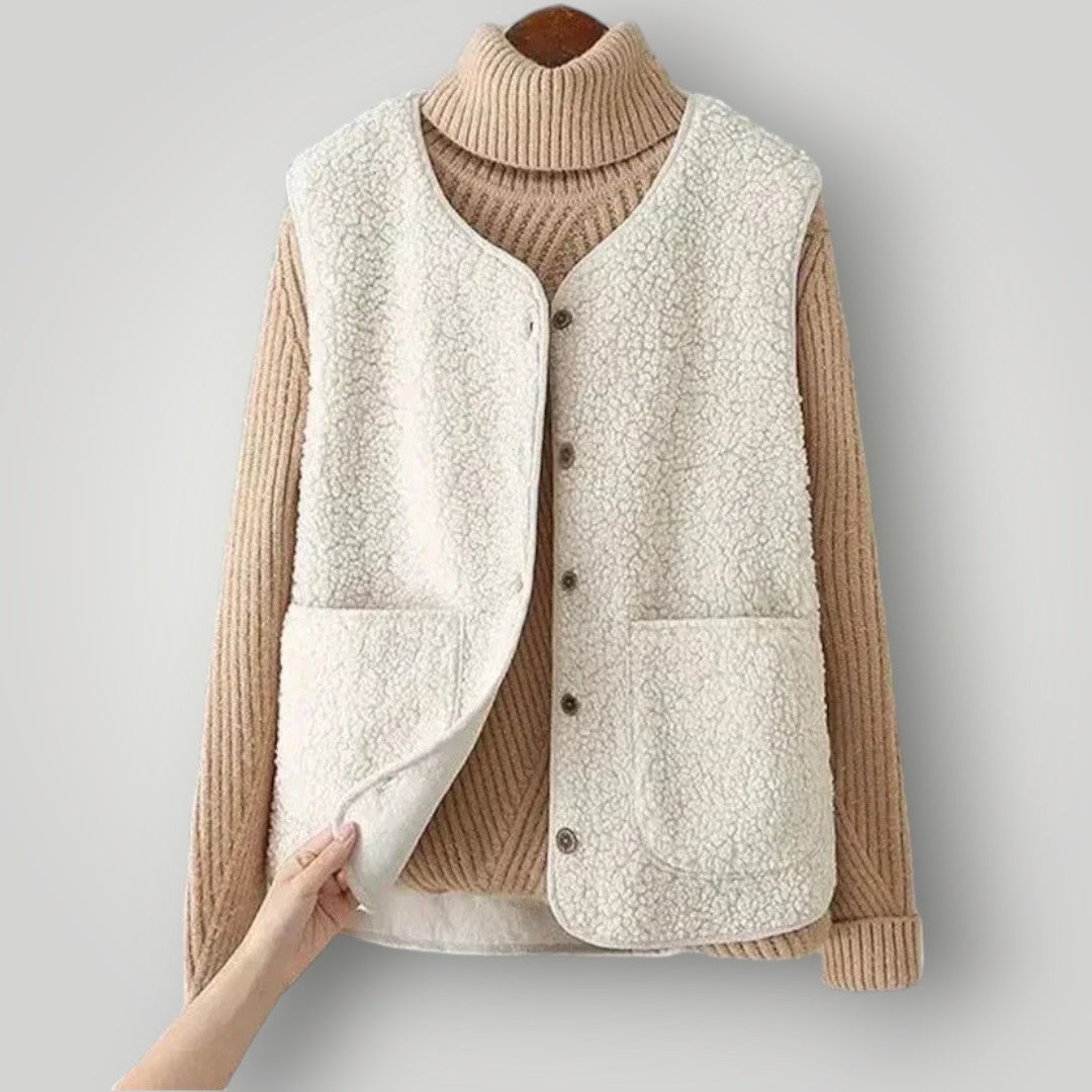 Isla - FLEECE VESTEN 