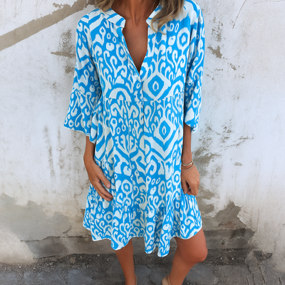 Margriet™ | Elegant kjole med V-hals