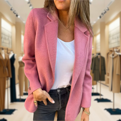 Suzanne - Afslappet uldenblazer 