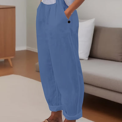 Tindra™ – Lätta raka sommarbyxor for women