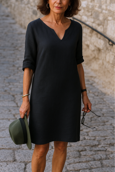 Ria™ | Elegant kjole med V-hals