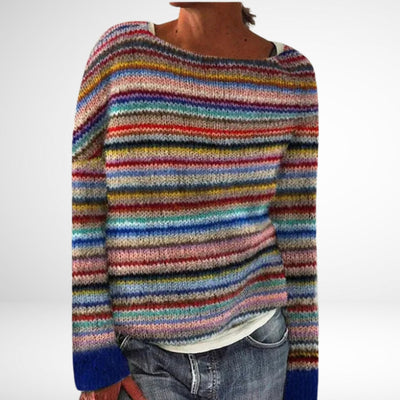 Soley - Flerfarvet pullover 
