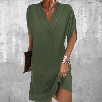 Amelia™ - Elegant mavedækkende kjole