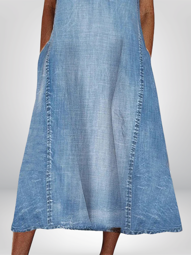 Anemone | Denim Komfortkjole