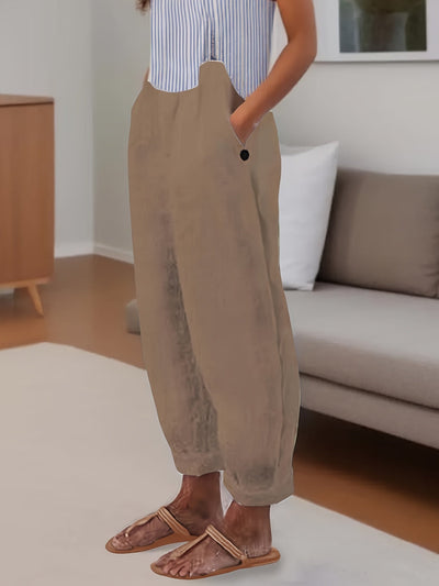 Tindra™ – Lätta raka sommarbyxor for women