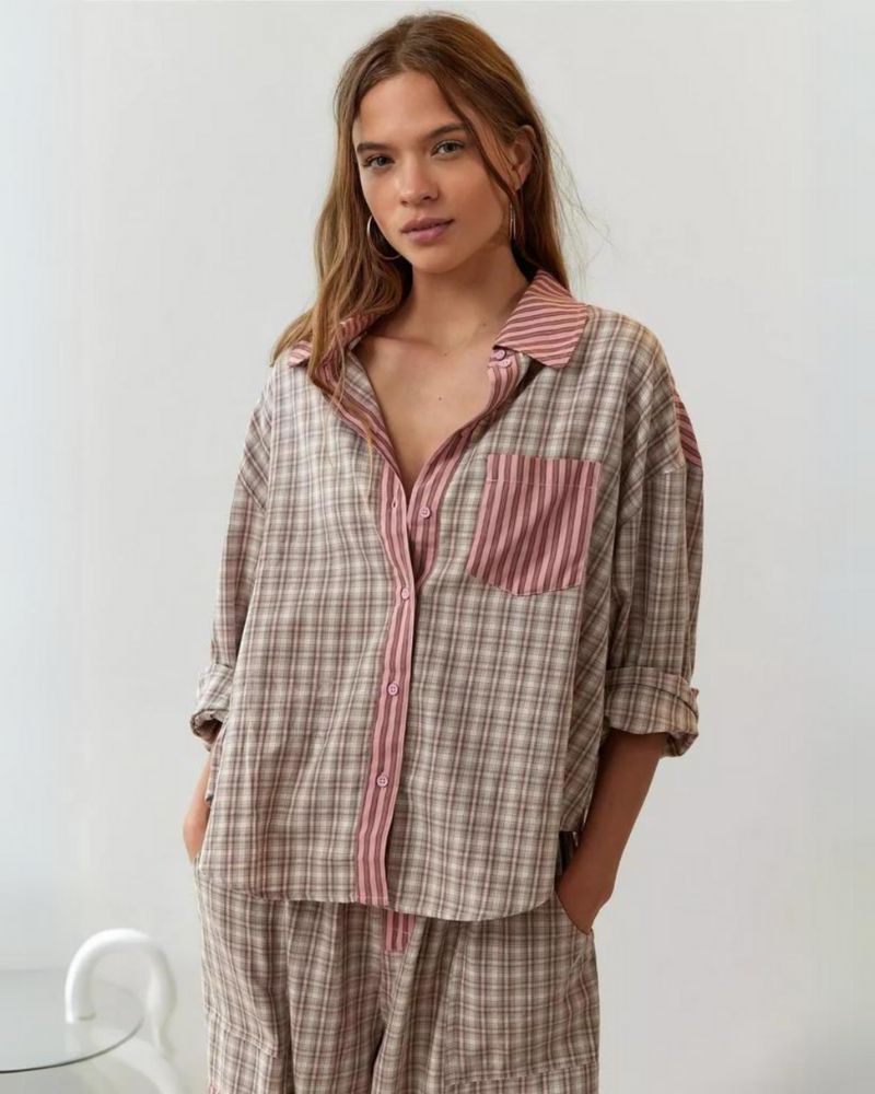 Jazmin - Afslappet Pasform Hyggeligt Pyjamassæt 