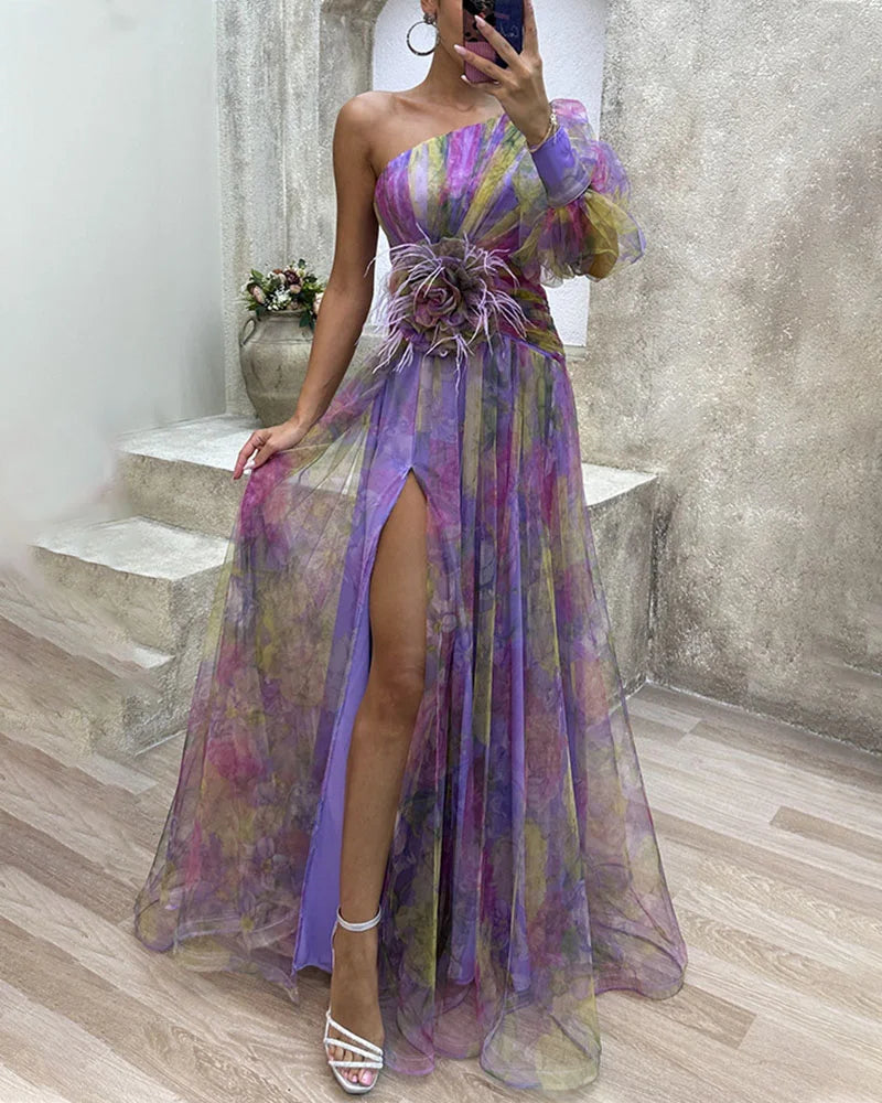 Amelia | Elegant Slidt Kjole