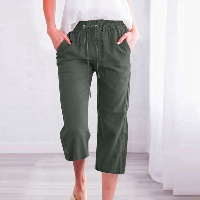 Ciara™ - Hverdags cropped bukser 