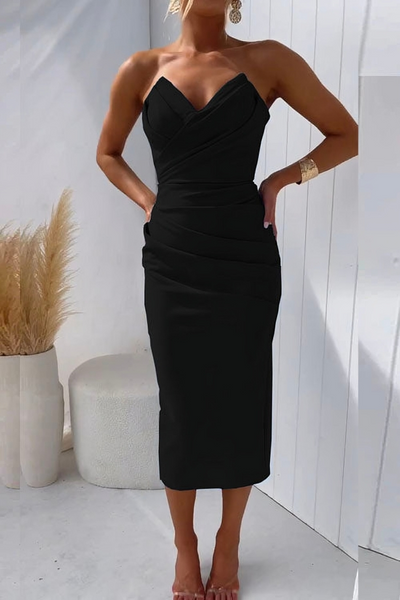 Lucia | Elegant stropløs kjole