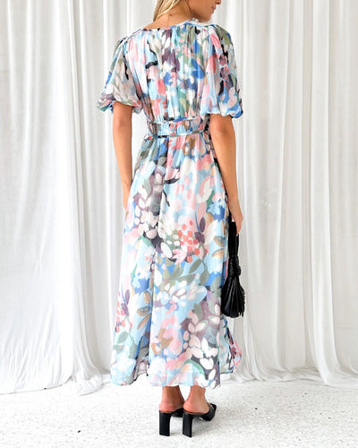 Sofia™ | Elegant blomstret kjole
