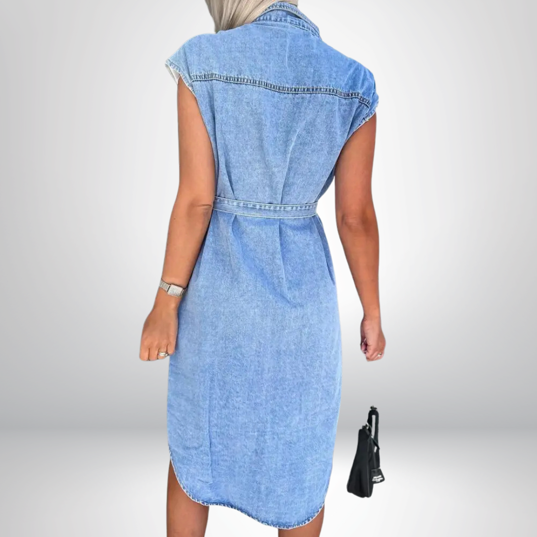 Freja | Hverdags Chic Denimkjole