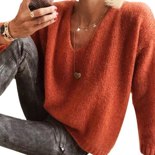 Kim - Pullover med V-hals 