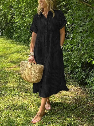 Theda – Komfortabel &amp; Hverdags-chic Maxikjole