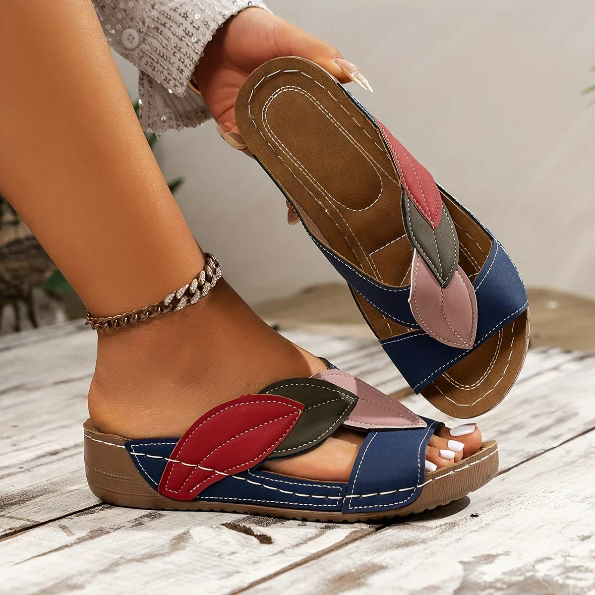 Solveig – Slip-on Sandaler
