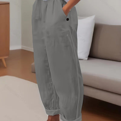 Tindra™ – Lätta raka sommarbyxor for women