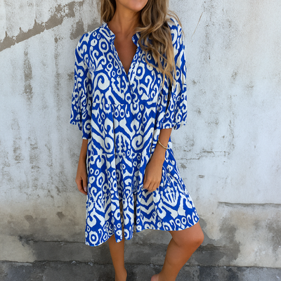 Margriet™ | Elegant kjole med V-hals