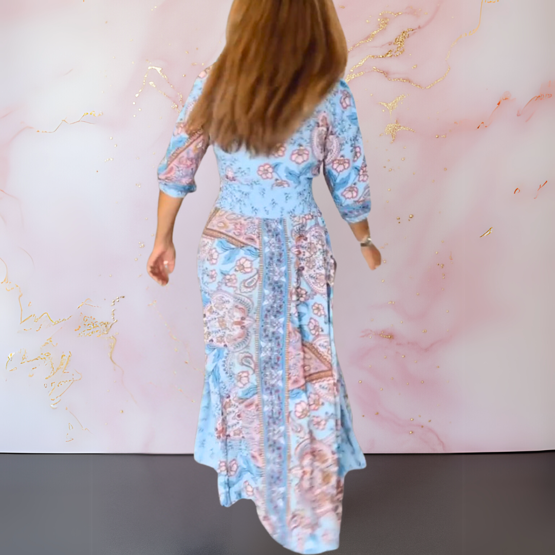 Marga™ | Elegant sommerkjole med V-hals