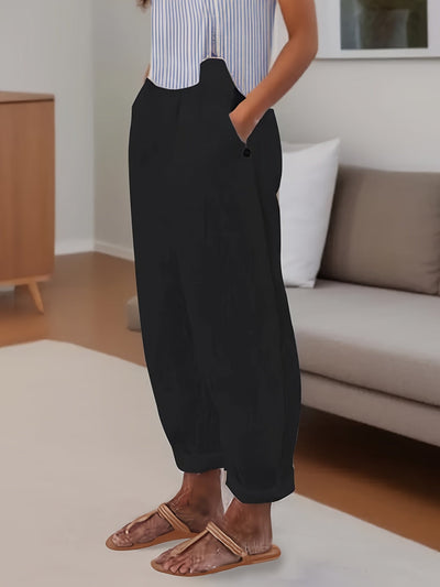 Tindra™ – Lätta raka sommarbyxor for women