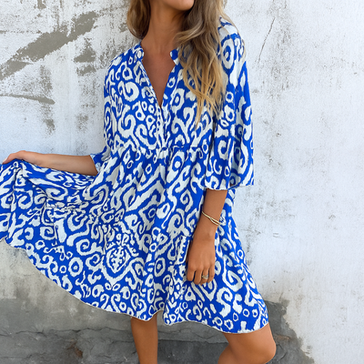 Margriet™ | Elegant kjole med V-hals