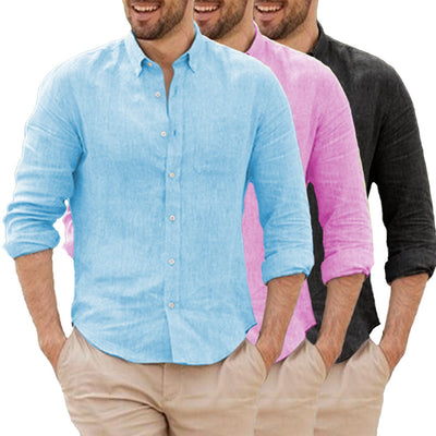 Åndbar hørskjorte