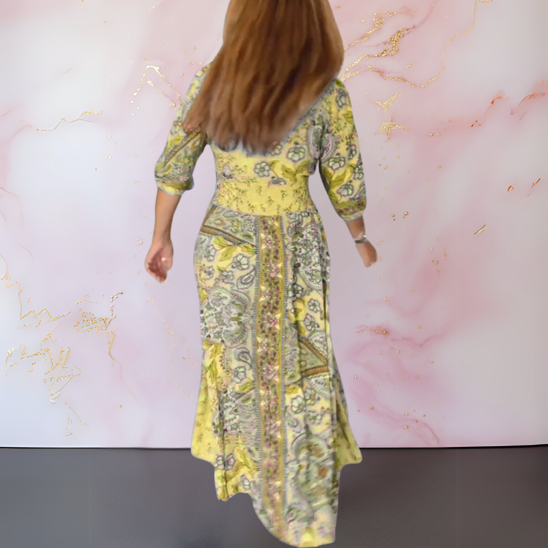 Marga™ | Elegant sommerkjole med V-hals