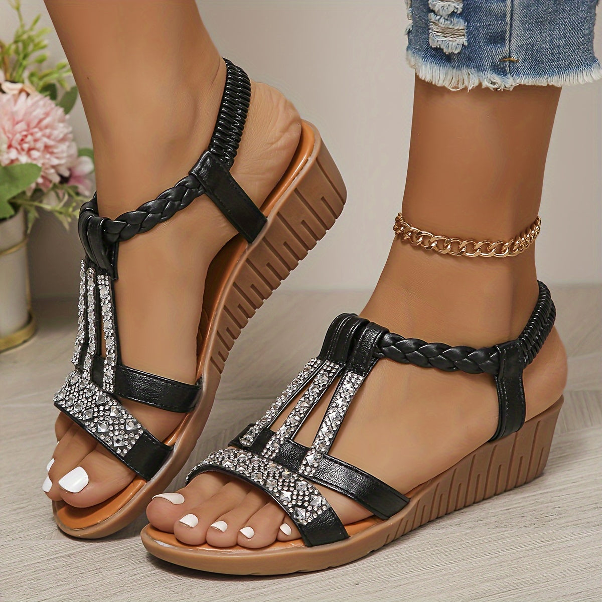 Trudy™ | Ortopædisk sandalen i Ibiza-stil med sleehak