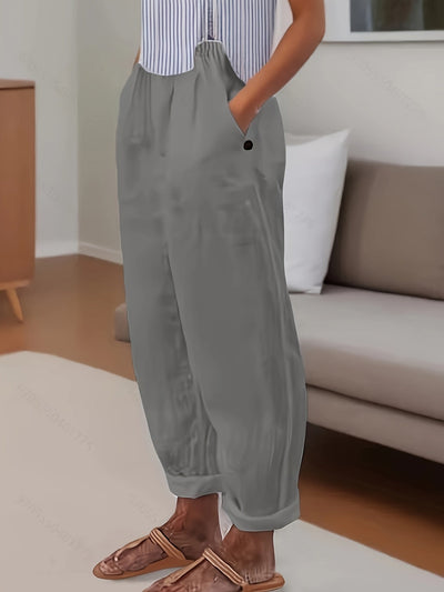 Tindra™ – Lätta raka sommarbyxor for women
