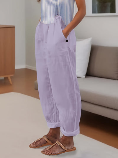 Tindra™ – Lätta raka sommarbyxor for women