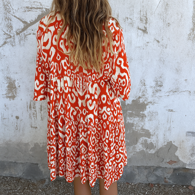 Margriet™ | Elegant kjole med V-hals