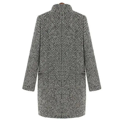 Evelyn - Chic uld vinterfrakke 