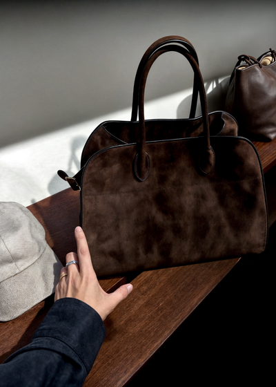 Aurora Suede Skuldertæske BB