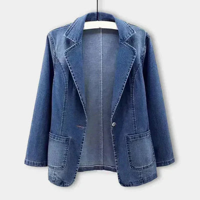 Nora | Stilfuld Denimblazer Til Kvinder