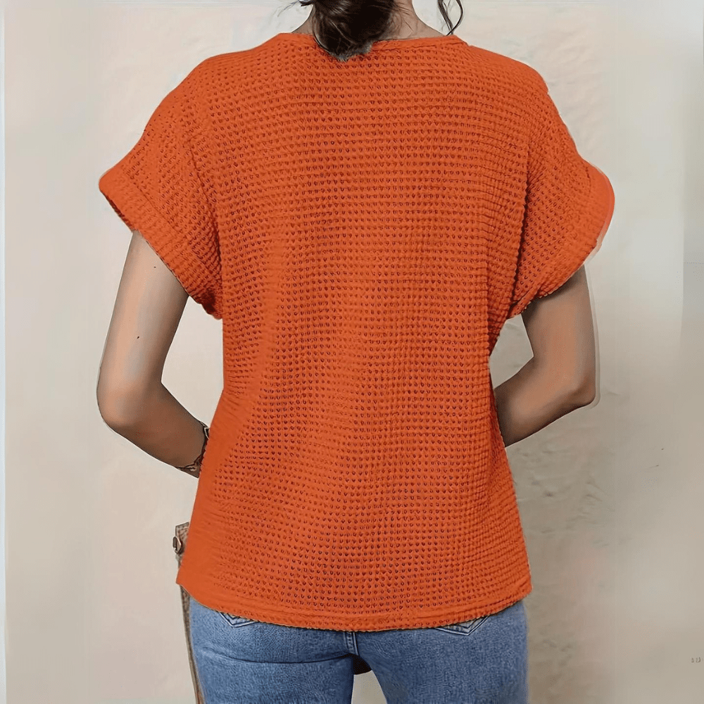 Estelle - Elegant bluse i Ibiza-stil