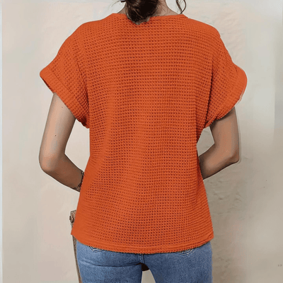Estelle - Elegant bluse i Ibiza-stil