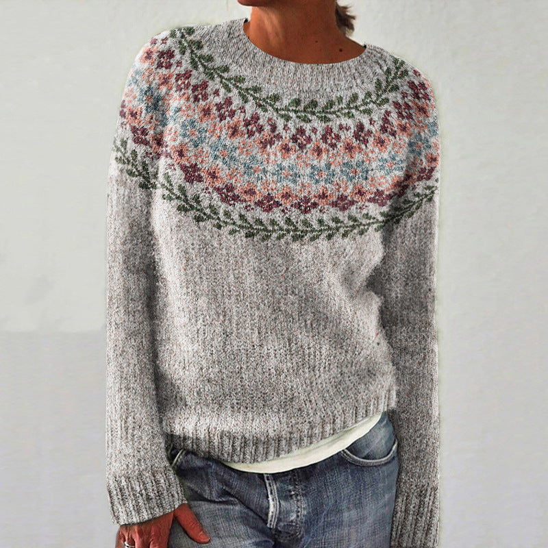 Soley - Flerfarvet pullover 