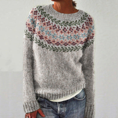 Soley - Flerfarvet pullover 