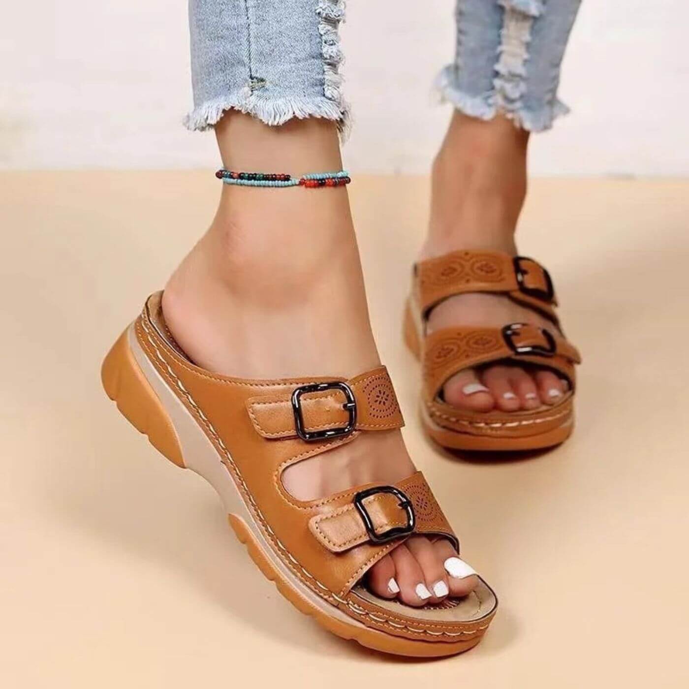 Sandra™ | Ortopædiske sandalen