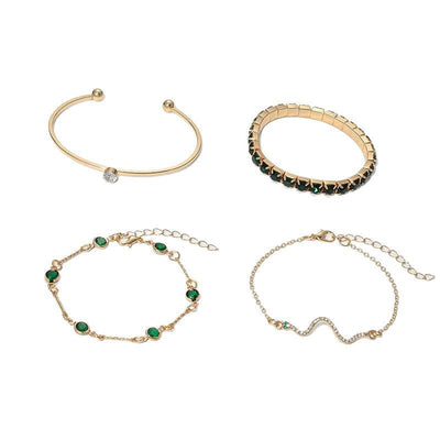 Nolira | Premium armbåndssæt i 18 karat guld