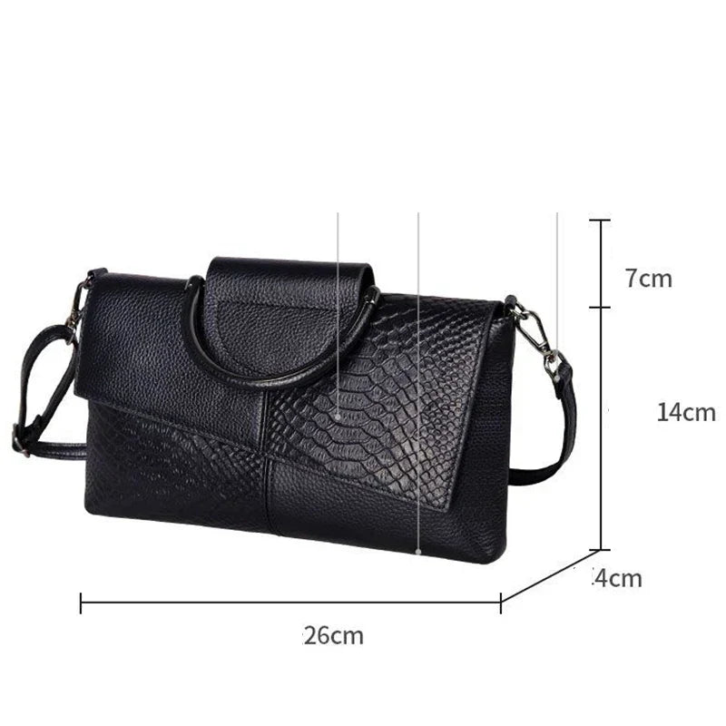 celine™ – struktureret sort håndtaske i læderlook