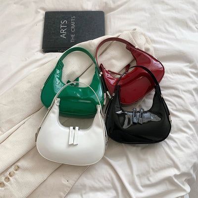 bella™ – vintage halvmåne skuldertaske