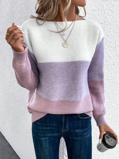 Daphne - Ombre striktrøje 