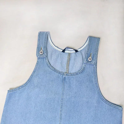 Clara | Praktisk og Let Denim Sommerkjole 