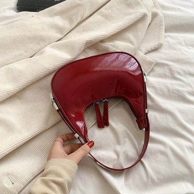 bella™ – vintage halvmåne skuldertaske