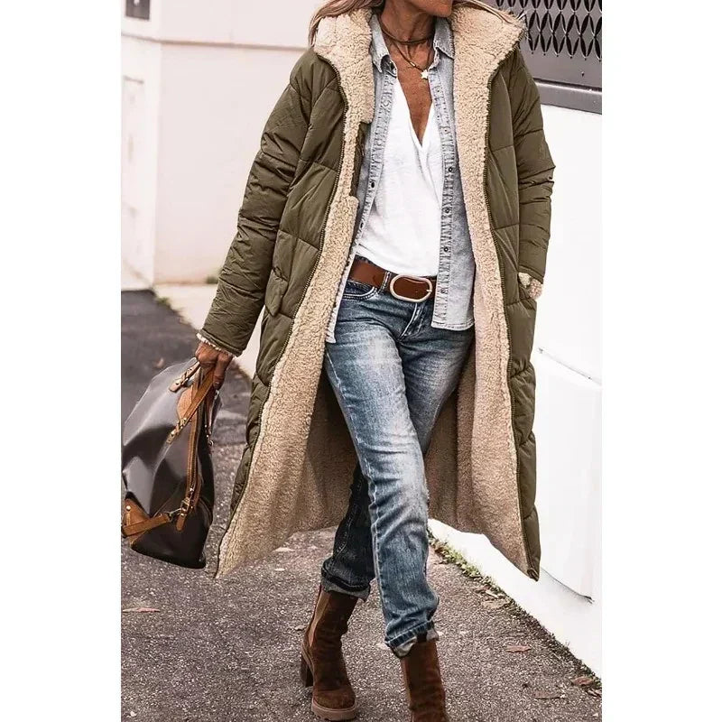 Jade - Stilfuld vinterfrakke 