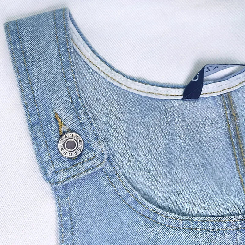 Clara | Praktisk og Let Denim Sommerkjole 