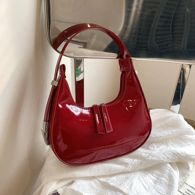 bella™ – vintage halvmåne skuldertaske