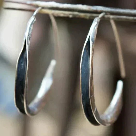 Fed Circle Hoop Øreringe 