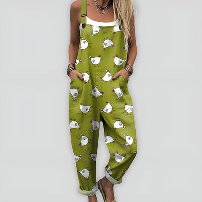 Faye – Komfortabel og stilfuld jumpsuit med en afslappet pasform